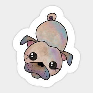 Pug Love Sticker